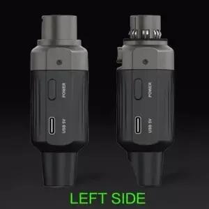 ARC2 무선 마이크 시스템 7 채널 XLR 플러그 어댑터 UHF 다이나믹 송신기 수신기