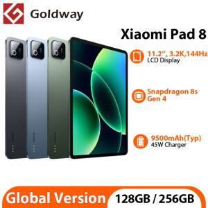 샤오미 패드 8 글로벌 버전 스냅드래곤 8s 4세대 11.2인치 3.2K 144Hz 디스플레이 9200mAh 배터리 45W 고속 충전 미 태블릿