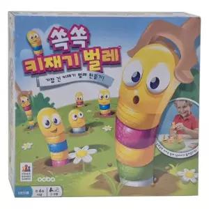 어린이 벌레 가족 쏙쏙 키재기 게임 초등 패밀리 학생 보드게임 커플