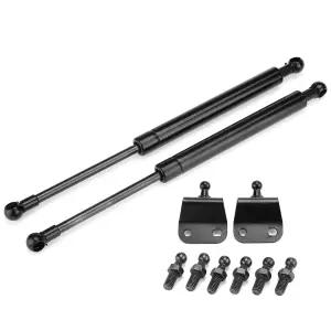 2pcs 300/350/400/450/500mm 300N 가스 스트럿 바 부츠 보닛 용 가스 스프링 자동차 캐러밴 도어 Windows