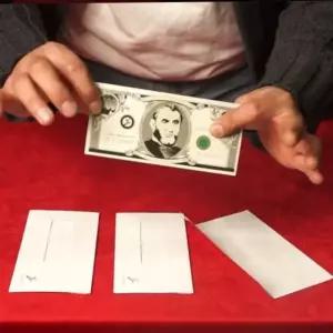 돈봉투 money envelope kc 지폐 머니 마술 인증