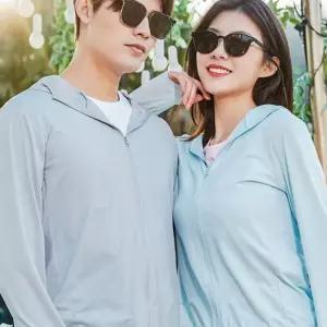 여름 쿨 후드집업 커플 초경량 자외선 차단 등산복 점퍼 트렌디아우터 2985D