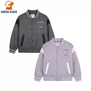 NEPA KIDS 네파키즈 공용 패딩 바시티 봄버 자켓 KLF0901