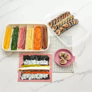 이지앤프리 김밥재료보관용기 세트 김밥만들기 주말나들이 3종 세트