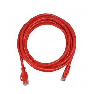 [에스투씨엔아이]LANSTAR CAT.5e 랜케이블 빨강 (LS-5UTPD-3MR, 3m)