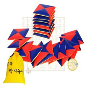 딱지놀이 민속놀이 합성피혁 (20개set)