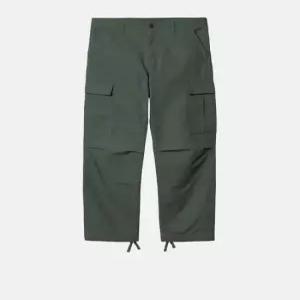 칼하트 WIP 콜룸비아 립스탑 레귤러 카고 팬츠 I032467 29N02 DUCK GREEN RINSED DOM