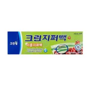 오피스디포 이중지퍼백 18x20cm 소 20매 크린?