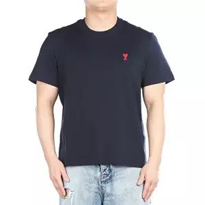 [아미]26SS 남녀공용 하트로고 반팔 티셔츠 (BFUTS035 724 430)