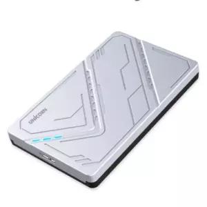 유니콘 2.5인치 케이블포함 원 USB3.1 외장하드케이스 PWCDD8FB