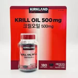 [코스트코] 커클랜드 시그니춰 크릴오일(500mg x 180캡슐)