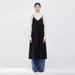 백화점 CC콜렉트 리본 스트랩 시어 슬립 원피스 C254MSE702