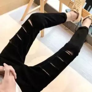 남성 스키니 워싱 청바지 블랙 남자 진 HWC9F033