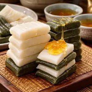 말랑쫄깃 앙금없는 절편 말랑말랑쑥절편 백절편 1kg+1kg
