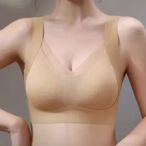 V넥 반중력브라 런닝 심리스 끈나시 여자 브라탑