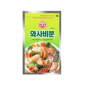 오뚜기 와사비분 300g 고추냉이분말 가루비 겨자비 비분말 비소스 분말비