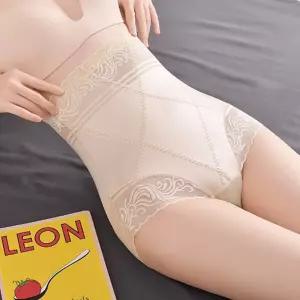 크로스구조 메쉬 레이스 기본 거들 132-000079예쁜 편한 복부 타이트 고급 선물용 보정속옷 베이직