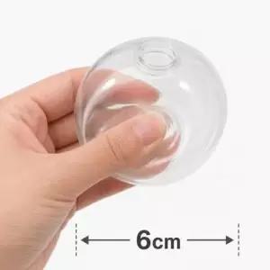 투명 왁스볼 DIY 고무공 만들기 플라스틱 오너먼
