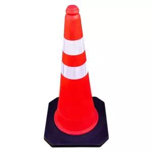 안쓰러지는 중량 주차콘 라바 컬러 꼬깔 (5kg) 칼라 슈퍼 안전 차금지 꼬깔콘 도로공사차량통제 대형꼬깔