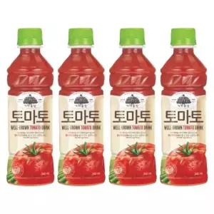 가야농장 토마토 340ml, 24개