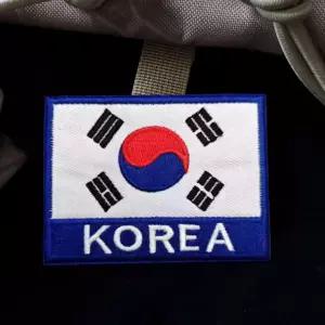 찍찍이 벨크로 탈부착 스티커 유니폼 와펜 국기