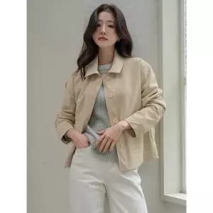 [모노앳디]포드엣 카라 스웨이드 레더 자켓_P415459933