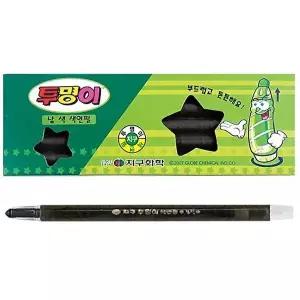 고품질 지구화학 투명이 낱색 색연필 (12자루) 1다스 (검정) 낱색 12자루 1다스 검정 WFQ61DM