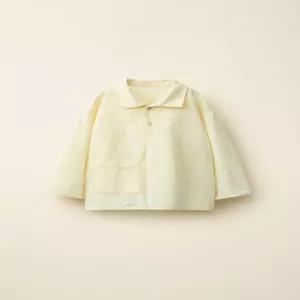 국내배송 ZARA 자라 CARAMEL LONDON X 플리츠 셔츠 라임 6067802520 2214200