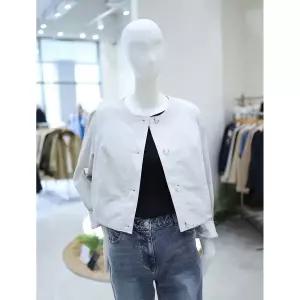 한정수량 온앤온 라운드넥 밑단 스트링 점퍼 NJW6MM325 2822143