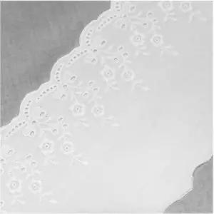 (1마) 꽃다발리본 11색 면 레이스 폭10cm 원단 끈 띠 홈패션 리본 공예 DIY 