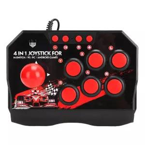 리피처 아케이드 파이트 스틱 유선 휴대용 게임 스위치 PC PS3용 액세서리