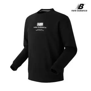 뉴발란스 NBNC9B0013 BK 가을팩 뉴발 남녀공용 긴팔티 맨투맨 417380