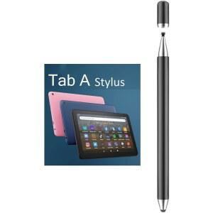 삼성호환 삼성제품호환 A11 / A11+ A9+ A9 A8 PLUS A7 LITE 패드 프로 폰 파이어 HD 서피스 테이블 등 모든 터치 기기용 2IN1 스타일러스 펜 (블랙)
