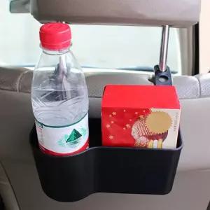 헤드레스트 차량용 뒷자석 컵홀더 트레이 컵받침 거치대