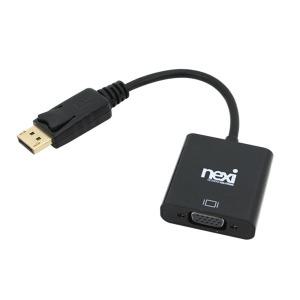 디스플레이포트 DP to VGA컨버터 모니터케이블 RGB D-SUB젠더