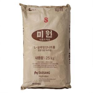 미원 25kg/청정원-업소용 식자재 감칠맛 식당용 조미료 대용량
