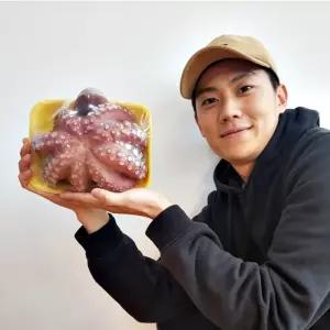 국내산 자숙 문어 1마리 800g 내외 (생물기준 1.3kg)