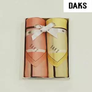 [대구백화점][닥스]남녀2매 나염 손수건 세트(DKO05번)