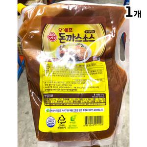 대용량 돈까스 소스 2000g 업소용 벌크 양념 경양식