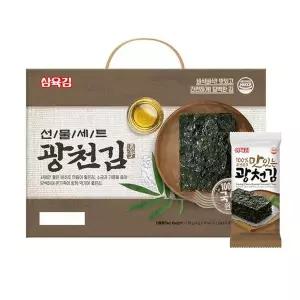 [삼육수산][바로배송][삼육수산] 광천김 4호 선물세트 (4g X 32봉)