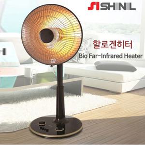 신일 선풍기형 스탠드 히터 전기난로 스토브 열풍기 할로겐 전기 히터 매장 시장 야외 무취 무소음