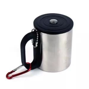 EB디자인 보온보냉 뚜껑나침반 이중컵 200ML 커피컵