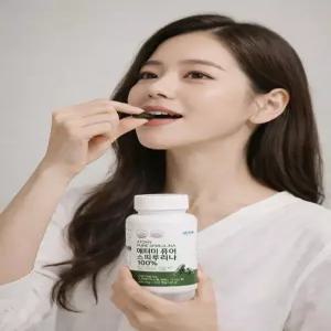애터미 최신정품  퓨어 스피루리나 100% 120캡슐 +사은품증정