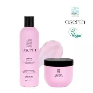 [오쎄르] 스웨덴 프리미엄 비건 헤어케어 샴푸&트리트먼트 세트 300ml