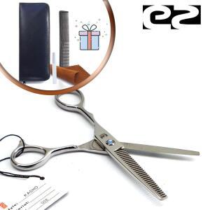 EZ KS6CR-L60T1H30V 왼손용 틴닝 고급 미용가위 168mm