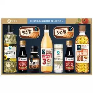 추석 선물세트 정성 5호 햄 식용유 간장 소금 명절 실속 선물
