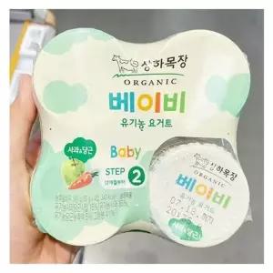 상하목장 유기농 베이비 사과당근 85g X 4개입 m44407