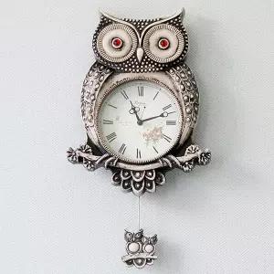 [롯데백화점]데일리데코 데일리데코 휴넌 부엉이 추 벽시계