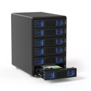 하비샘 6베이 DAS USB3.2 10Gbps Gen2 HDD SSD 데이터스토리지 926U3