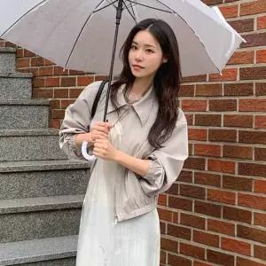 [모어렌] [MADE] 플루얼 코튼 블루종 점퍼 [tjk0458]